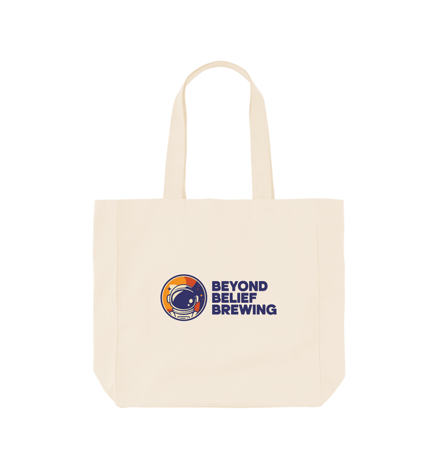 Natural Printed Bag Front